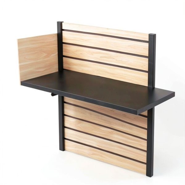 Laminated Black Melamine Shelf Board 48x12 SSWBasics Cabinet Shelf-5