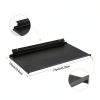 Slatwall Shelves Shimeyao 4-Pack Black Metal 17x10 in Display-1