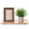 Slatwall Shelves 4-Piece Set SMAODSGN Brackets Wood Boards 15x5.98-5