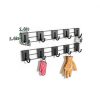 Slatwall Accessories Kit 30PCS XINWXSS Heavy Metal Shelves and Baskets-5