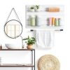 Slatwall Shelves Yalikop 10x4 Inch Clear Acrylic 4 Pack Organizer-5