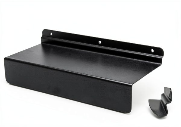 Slatwall Shelves 6 Pack Acshio Heavy Duty Black Metal 9x4-2