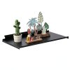 Slatwall Shelves Shimeyao 4-Pack Black Metal 17x10 in Display-2