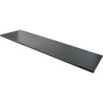 Commercial Melamine Shelf Econoco Black 14in W x 48in L Pack of 4-0