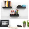 Slatwall Shelves 6 Pack Acshio Heavy Duty Black Metal 9x4-1