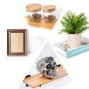 Slatwall Shelves 4-Piece Set SMAODSGN Brackets Wood Boards 15x5.98-4
