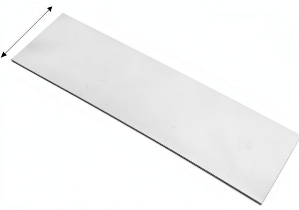 Tempered Glass Shelf SSWBasics 14" W x 48" L Heavy‑Duty Polished-1