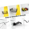 Slatwall Accessories Kit 30PCS XINWXSS Heavy Metal Shelves and Baskets-6