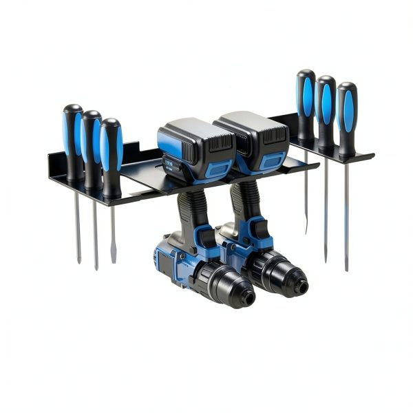 Slatwall Power Tool Organizer 2 Pack AXYCXIN Drill Holder 40lb-2