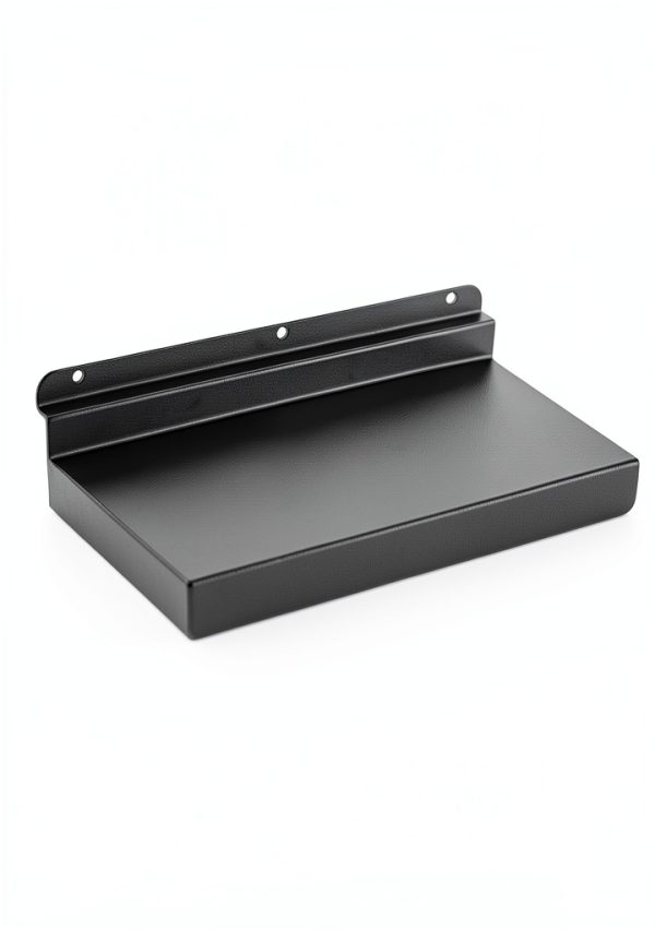 10X4.3 Inch Slatwall Shelves 8-Pack SNOGSWOG Black Metal Display-1