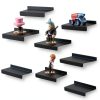 10X4.3 Inch Slatwall Shelves 8-Pack SNOGSWOG Black Metal Display-0