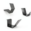 Baseball Glove Shelf Holder OOWDN – 3‑Piece Wall Rack, Powder‑Coated-6